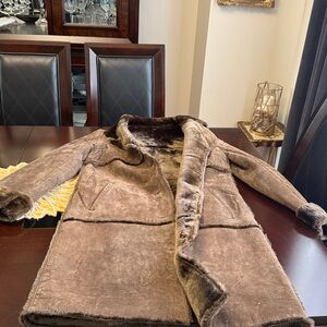Brandon Thomas Dark Brown Teddy Jacket